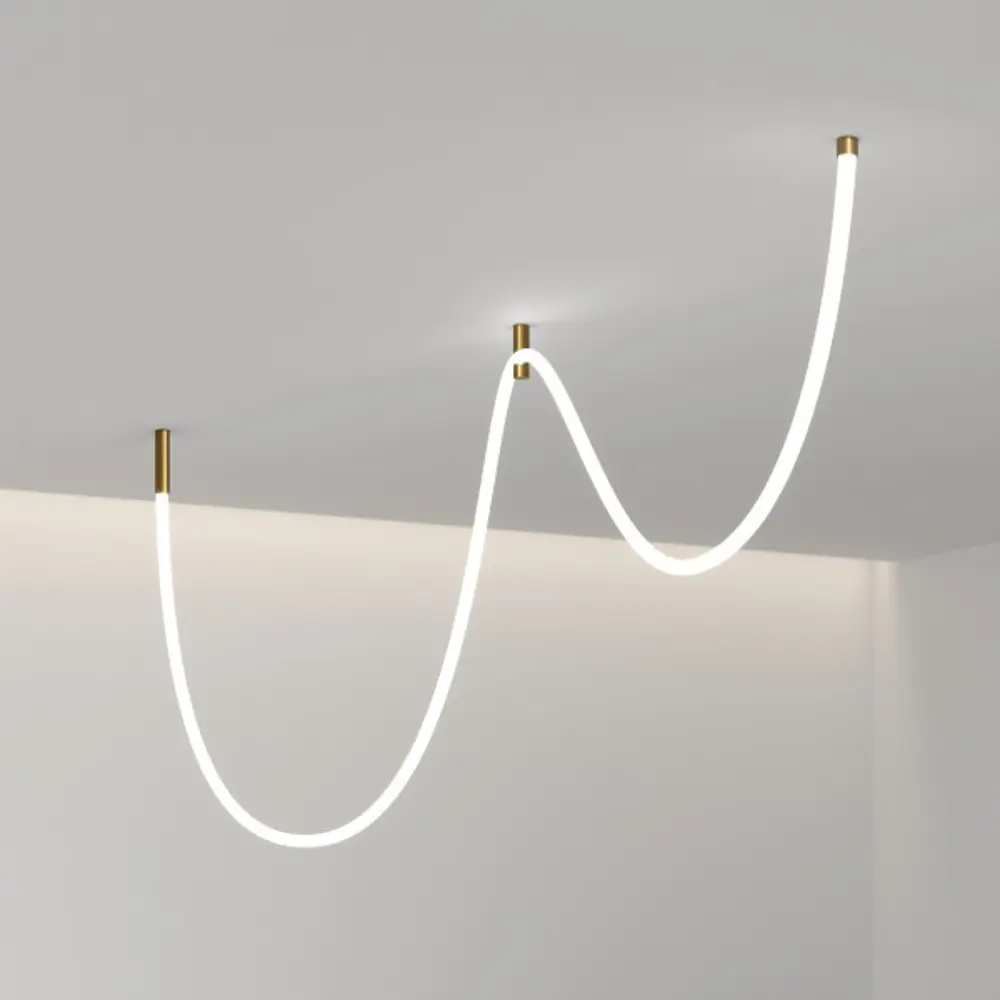 Светильник подвесной светодиодный «Full Light Minimal» 7 м² нейтральный белый свет цвет латунь 88942671 STLM-2187224 Elektrostandard 