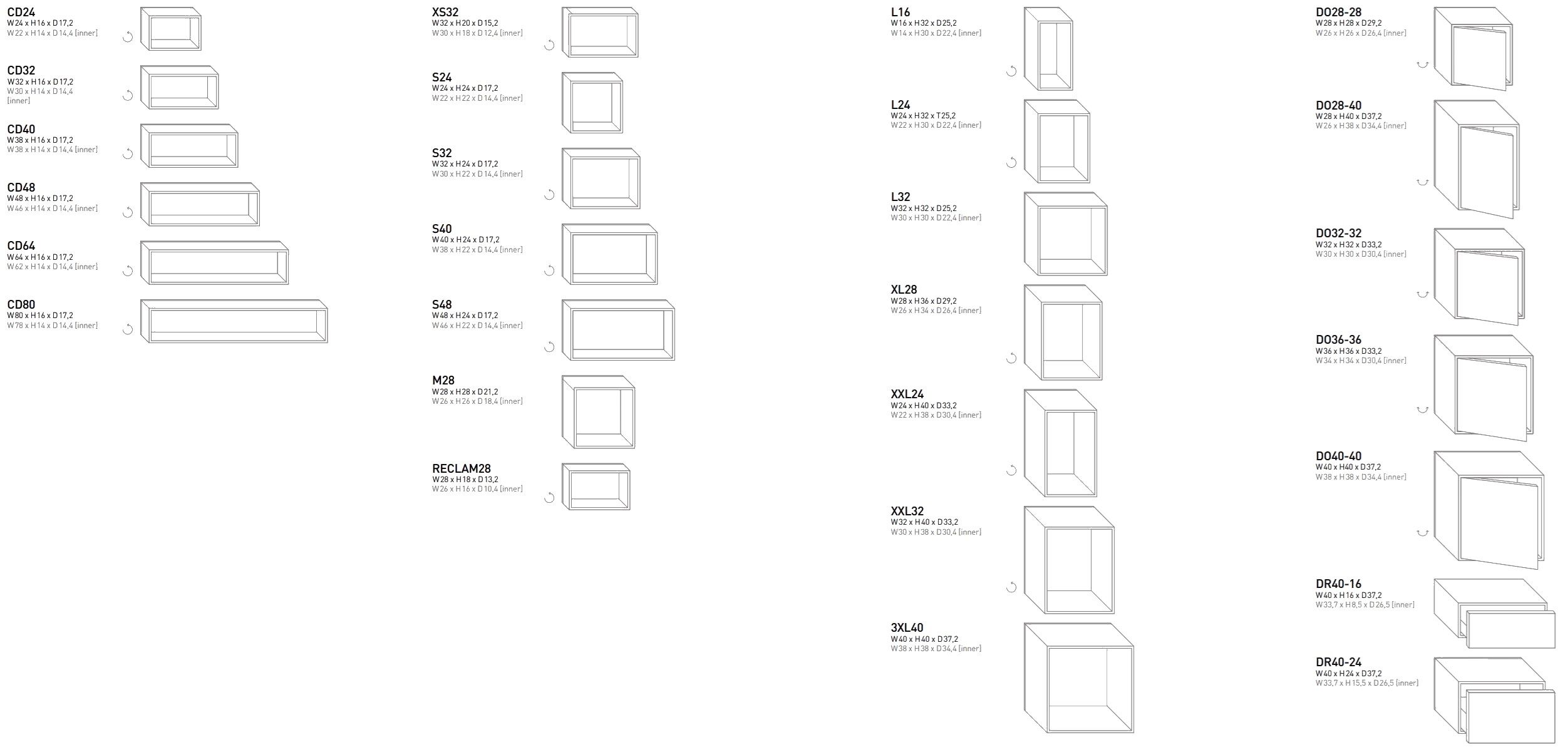 Модульный лакированный журнальный столик Cubit by Mymito ARCH-00085329 - Вид №9