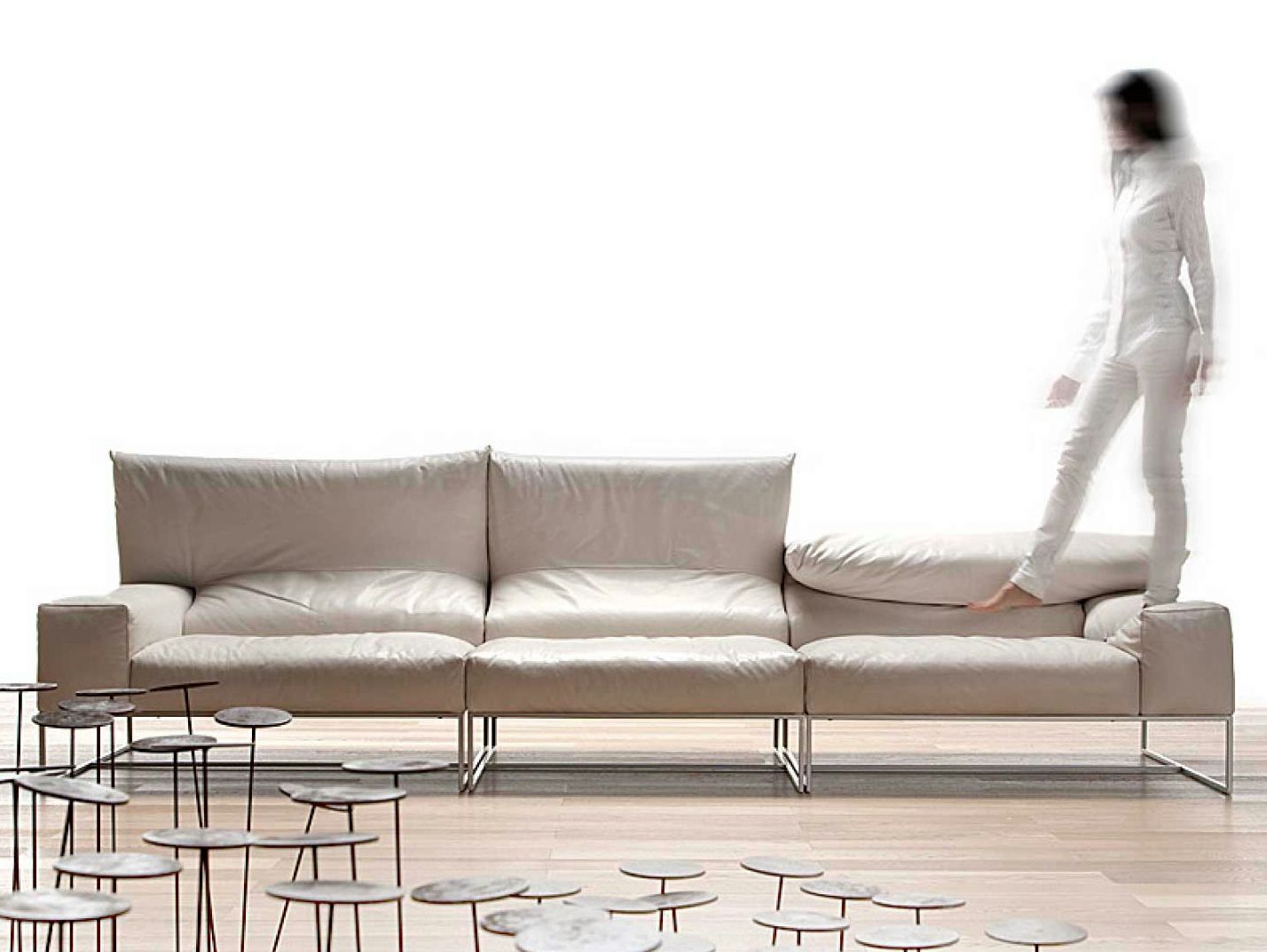 Секционный диван с откидной спинкой ERBA ITALIA Forever Young ARCH-00117742