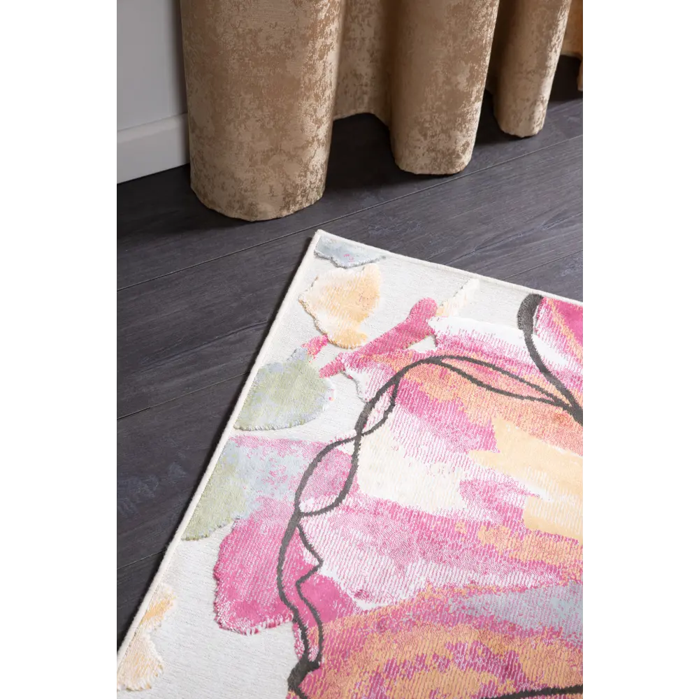 Ковер вискоза Genova 182/616161 100х140 см цвет мультиколор RAGOLLE STLM-2065043 - Вид №3