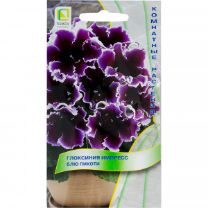 82102294 Глоксиния комнатная «Импресс Блю Пикоти», 6 г