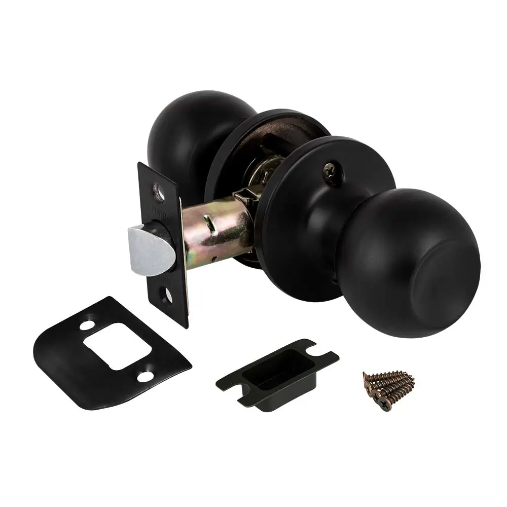 Ручка-защелка Fuaro 672/BL BL-P без фиксатора, цвет черный STLM-2205196