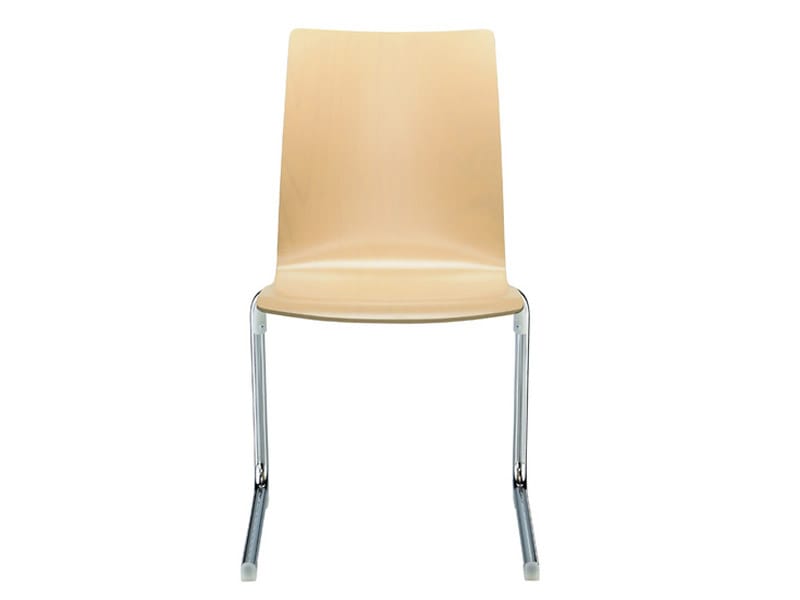 Деревянный шпон консольный штабелируемый стул Brunner ARCH-00079271 - Вид №10