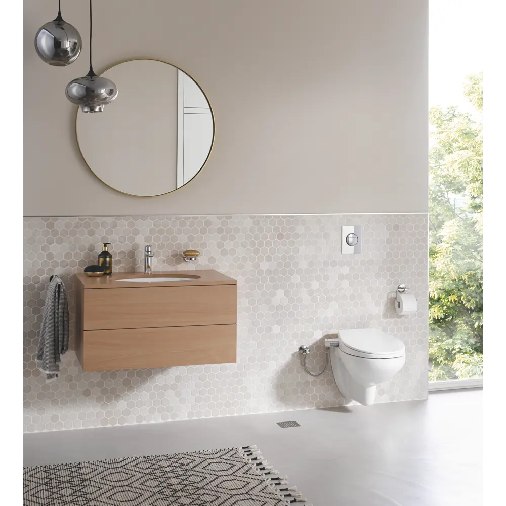 Сиденье для унитаза Grohe Bau Ceramic дюропласт цвет альпин-белый STLM-2133505 - Вид №11