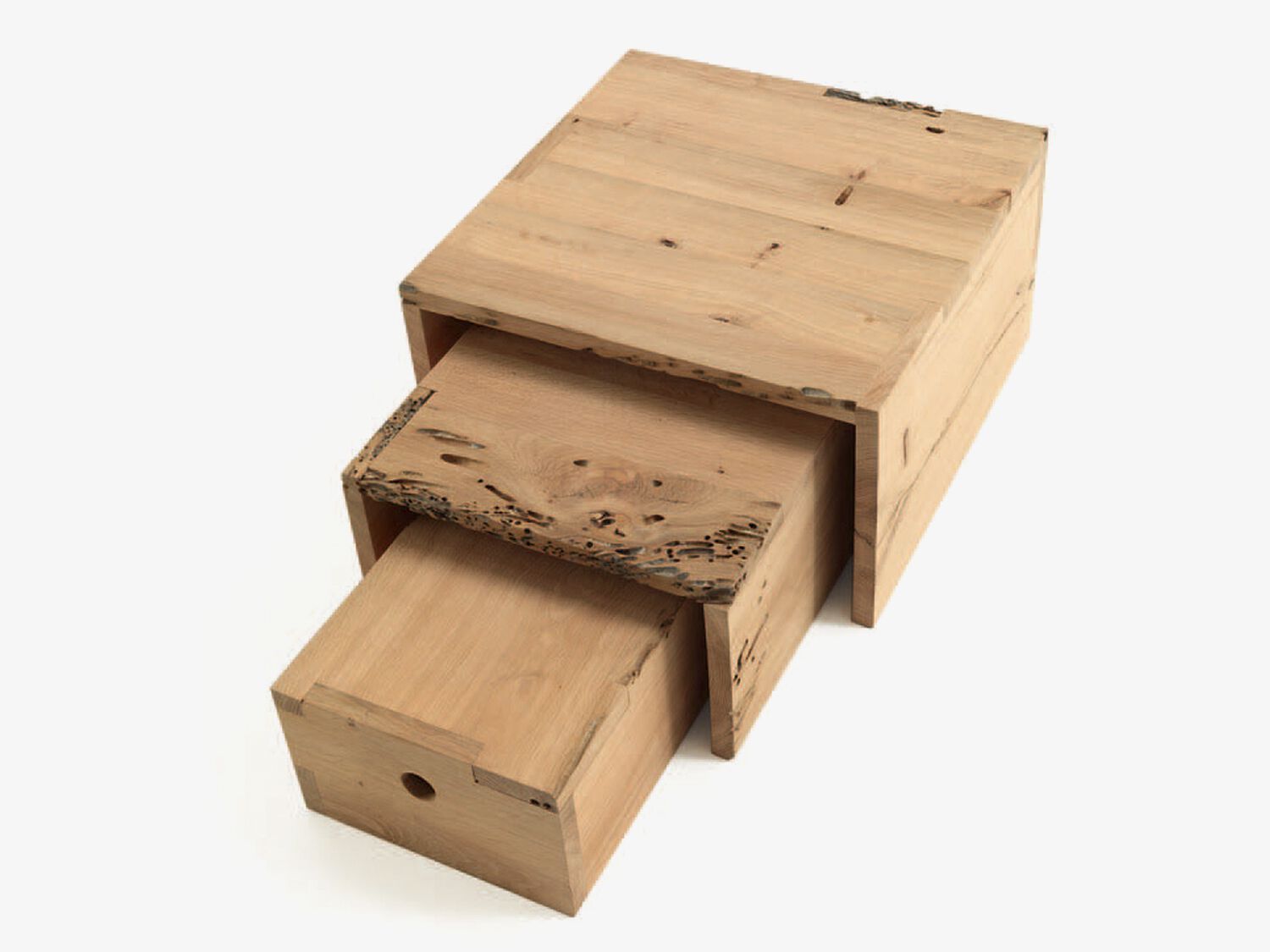 Журнальный столик из дерева briccola Riva 1920 Briccole ARCH-00097819