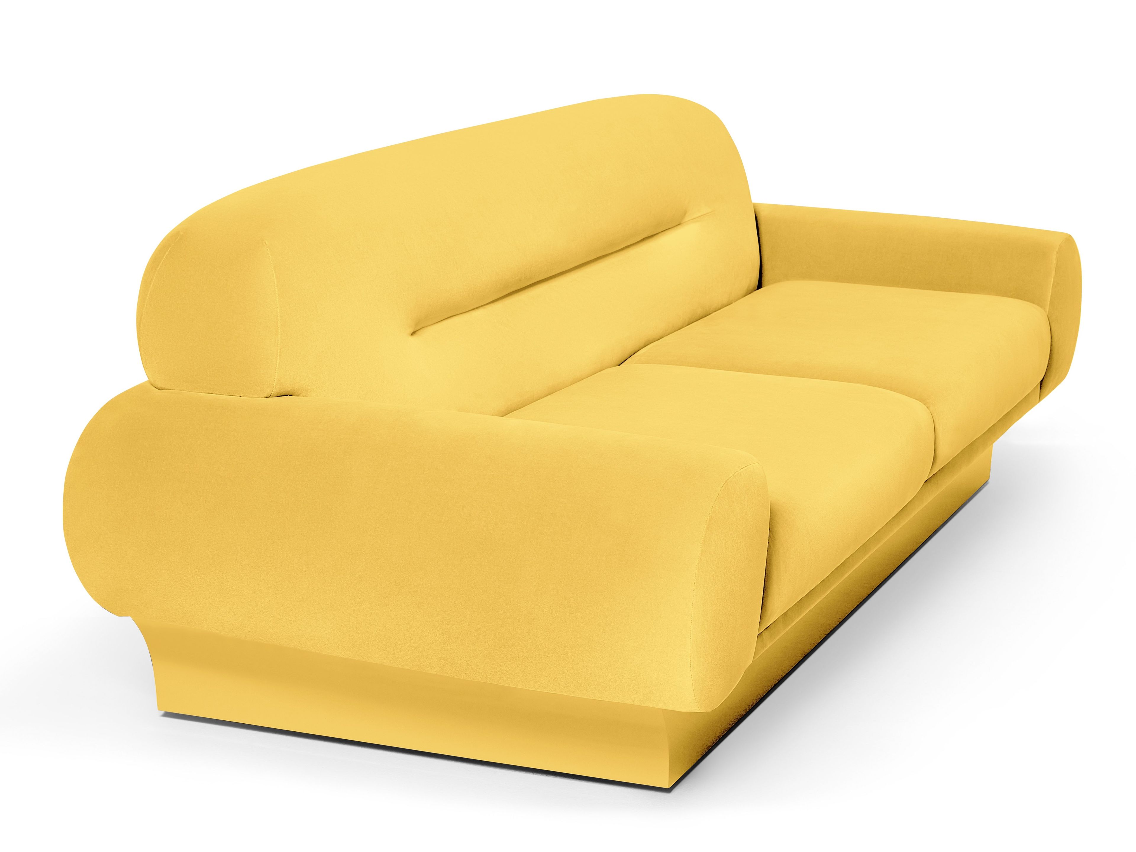 3-местный бархатный диван Munna Roy ARCH-00129461 - Вид №23