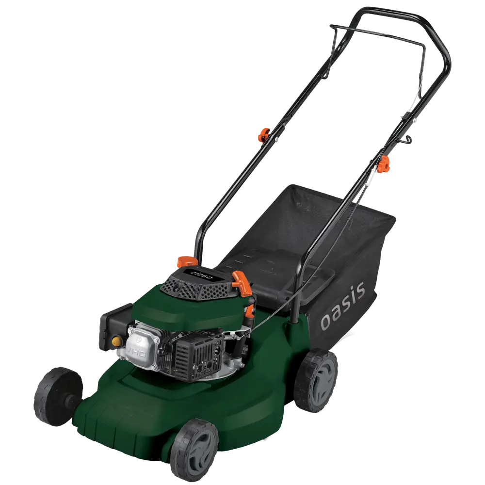 Газонокосилка бензиновая несамоходная Oasis GB-15 3 л.с 40 см STLM-2054964