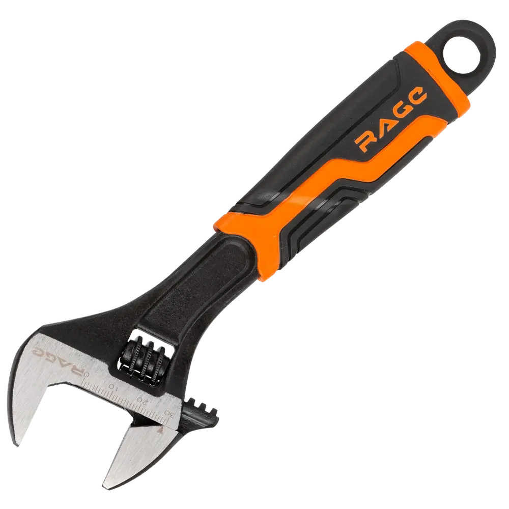 Разводной ключ RAGE 200 мм с усиленными губками 89409495 STLM-1576215