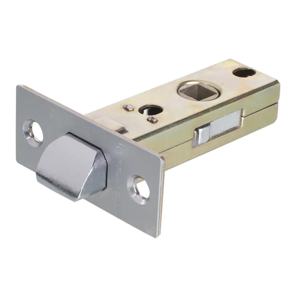 Защёлка межкомнатная Palladium 100 70x66x25 мм сталь/ЦАМ цвет матовый хром STLM-2131488