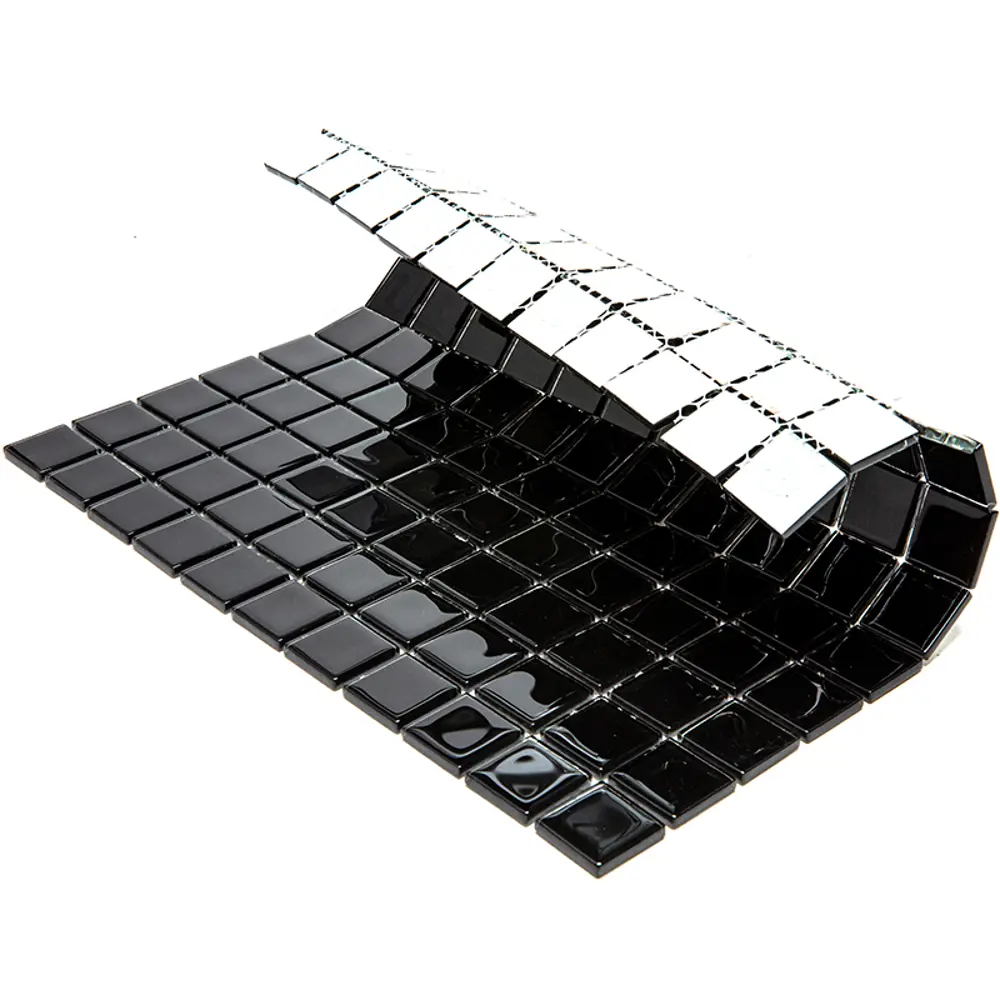 Мозаика стеклянная Natural A-091 30x30 см цвет черный 84830242 STLM-2109319 Santreyd  - Вид №2