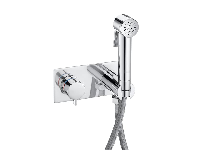 Настенный смеситель для биде с подачей шланга с ручным душем Roca BE FRESH 5B9361C00 ARCH-00133754