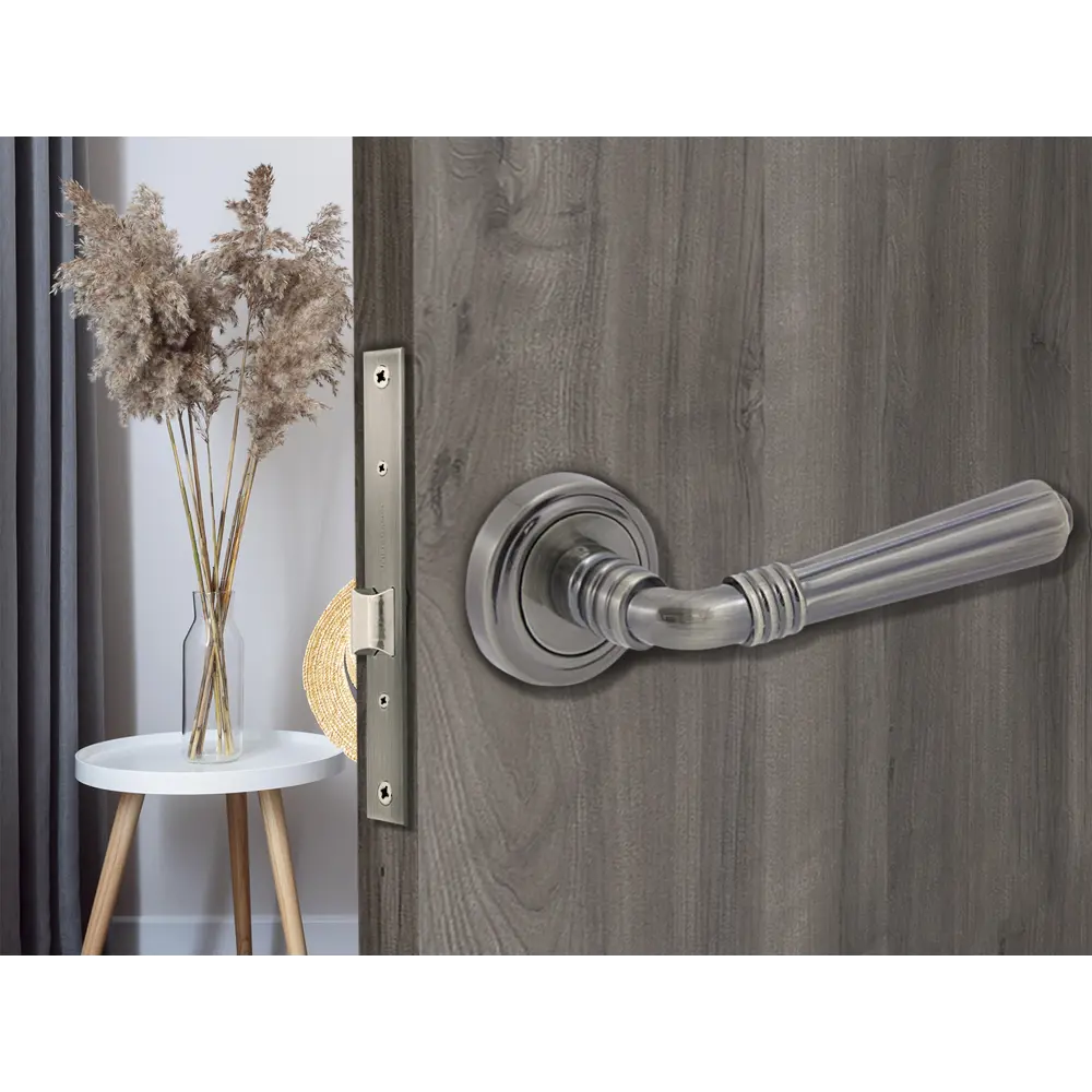 Дверные ручки Palladium Brissac, без запирания, цвет бронза STLM-2166219 - Вид №4