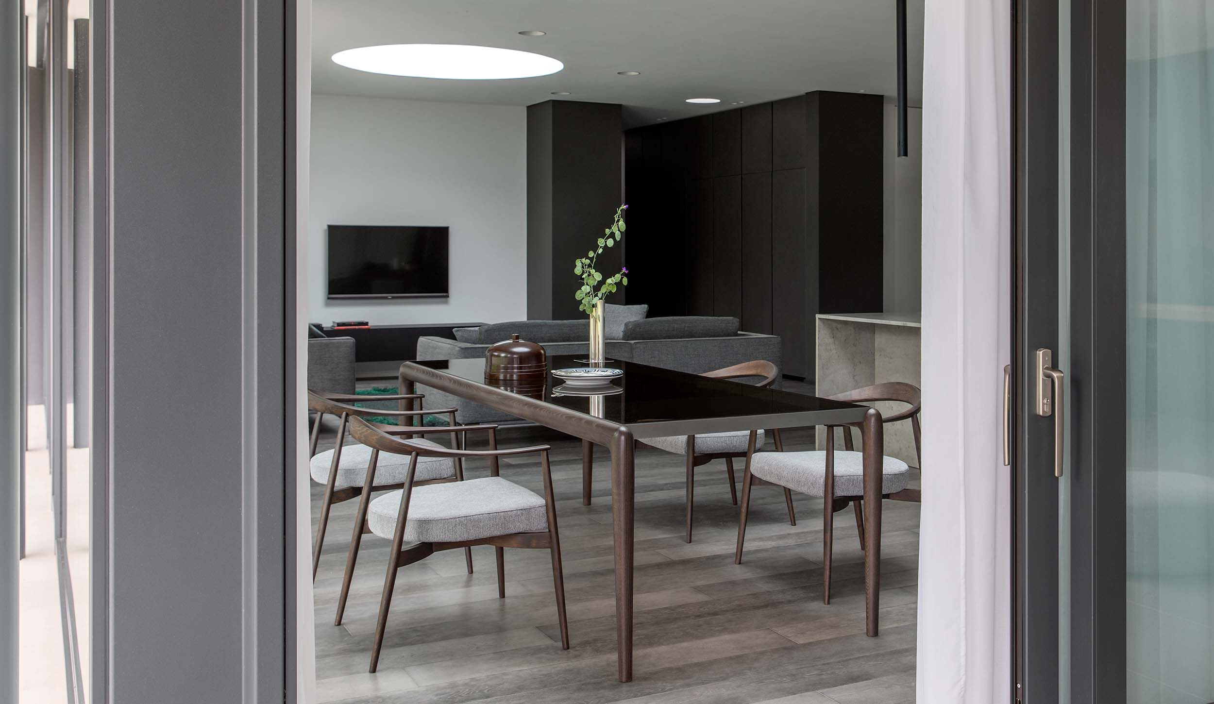 Деревянный мягкий стул с подлокотниками Natevo Tekton ARCH-00070442 - Вид №5