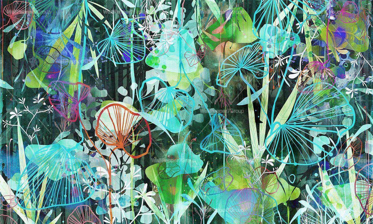 Тропические обои ПВХ бесплатно, ЭКО, моющиеся WallPepper Online SELECTION ARCH-00066255 - Вид №1