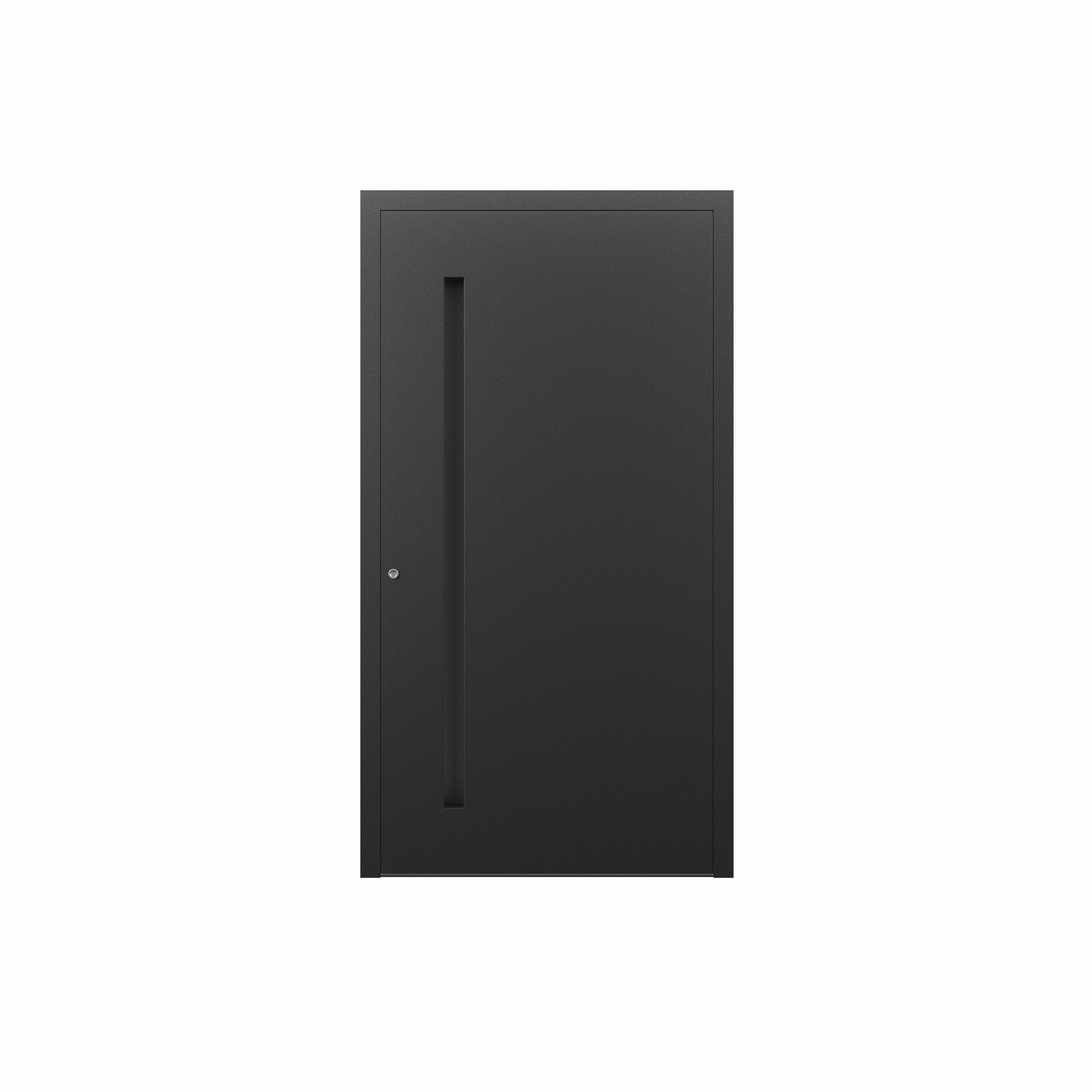 Алюминиевая огнестойкая входная дверь Oknoplast алюминий ARCH-00005594 - Вид №1