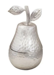 Декор ГРУША малая UNICO  255460 Серый;серебро