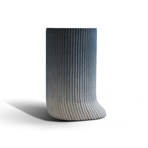 Круглый бетонный журнальный столик