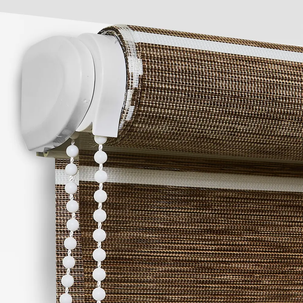 Штора рулонная день-ночь Дэли 60x160 см коричневая MIAMOZA STLM-2092317 - Вид №2