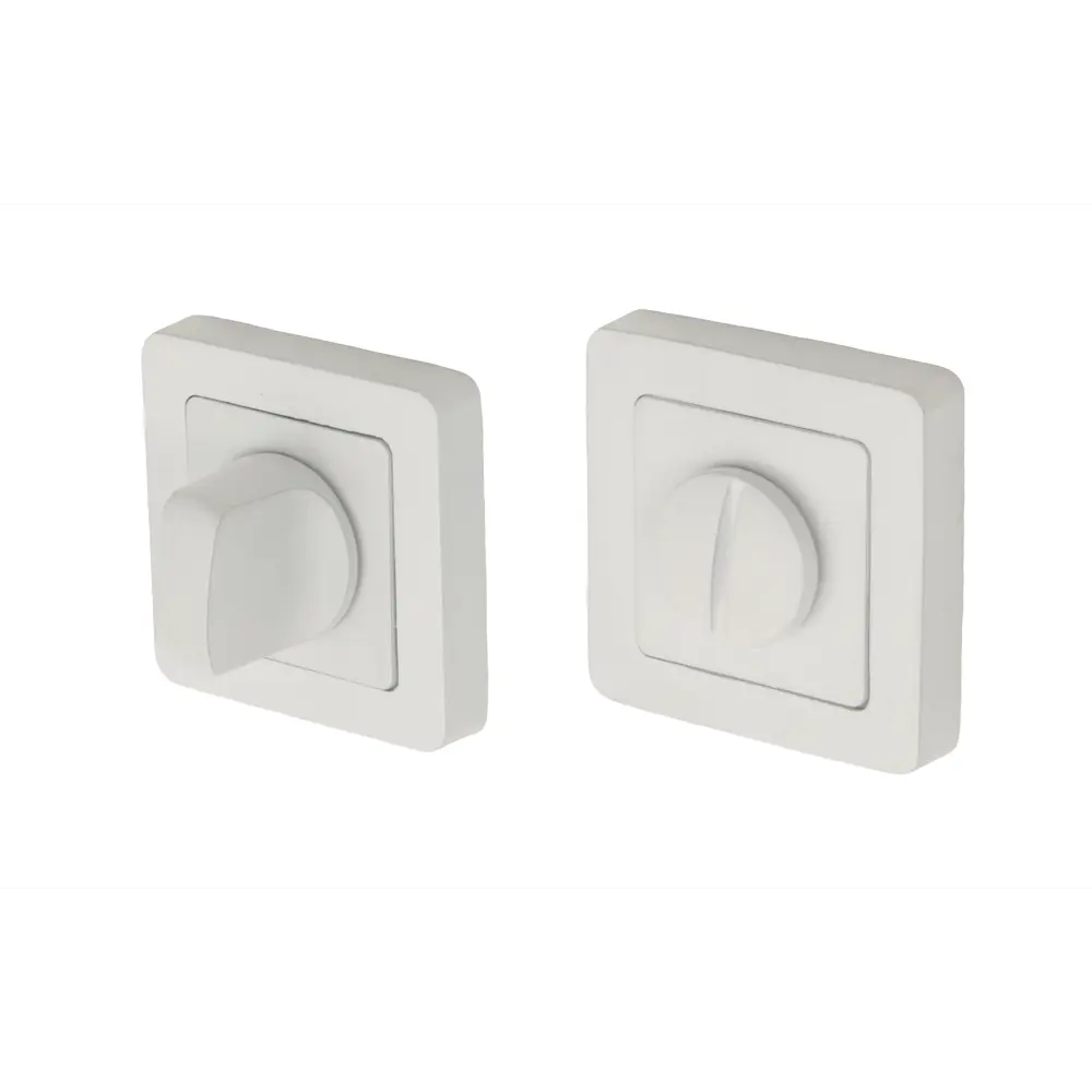 Завертка дверная Edson EDS-WC-Q1 алюминий цвет белый STLM-2098855