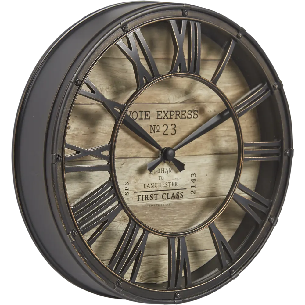 Часы настенные винтажные «Voie Express» 21 см Atmosphera STLM-2110351 - Вид №2