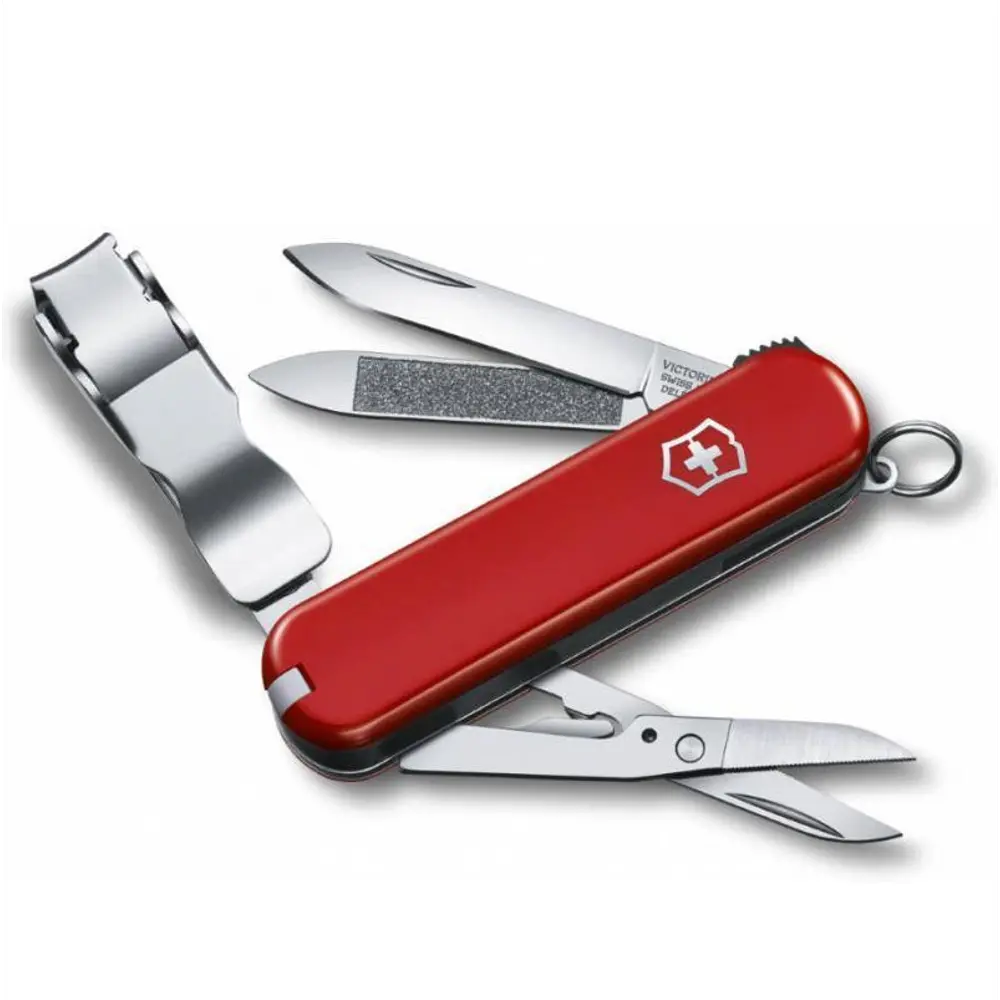 Нож-брелок Victorinox Classic Nail Clip 580 0.6463 пластиковый корпус 65 мм