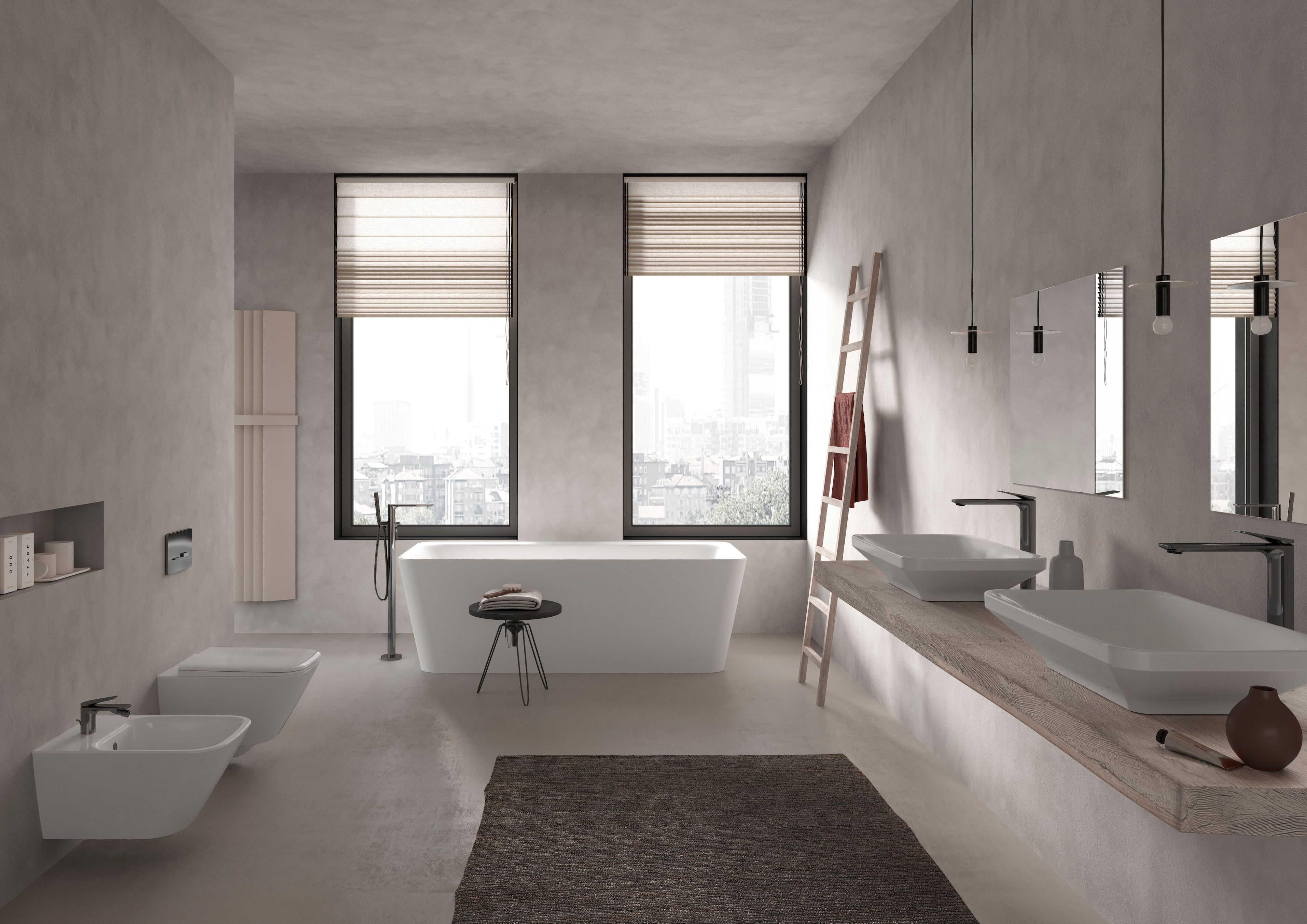 Смеситель для ванны с переключателем JAQUAR Laguna ARCH-00088712 - Вид №1