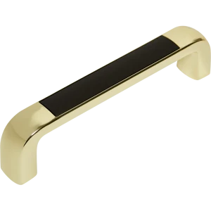 Мебельная ручка-скоба 8502 96 мм, золото