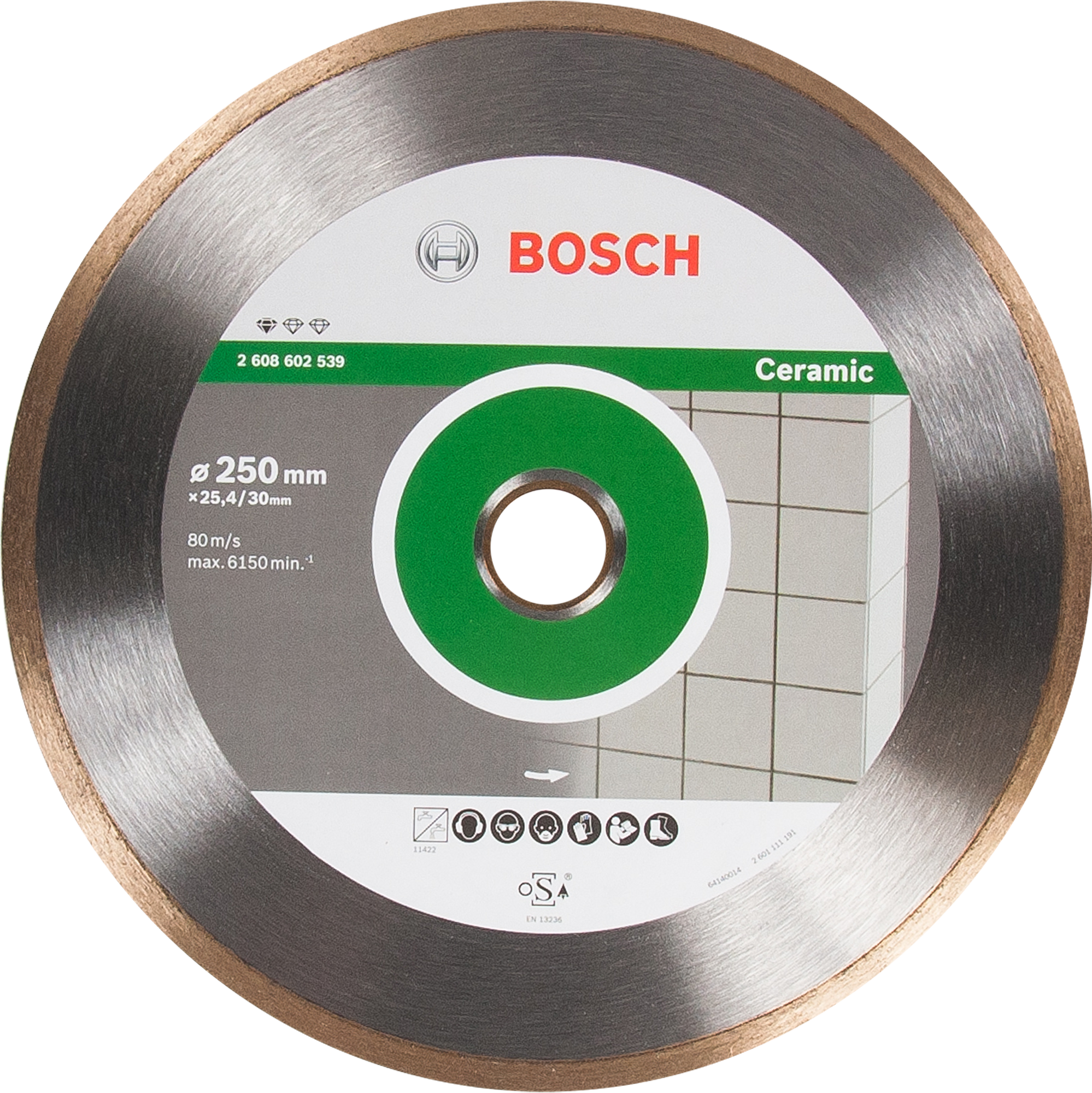 82857621 Диск алмазный по керамике Bosch Standart 250x25.4 мм STLM-0037136 BOSCH PROFESSIONAL