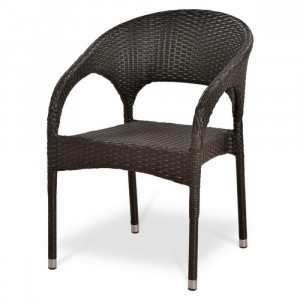 Y90C-W51 Brown Плетеное кресло Afina