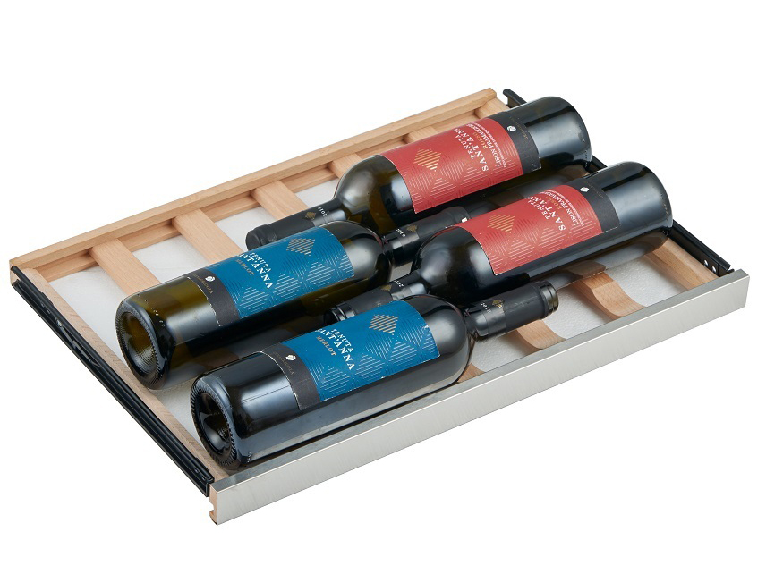 9189162 Винный шкаф Cavanova CV045-1TL серебристый STDN-0033727 - Вид №19