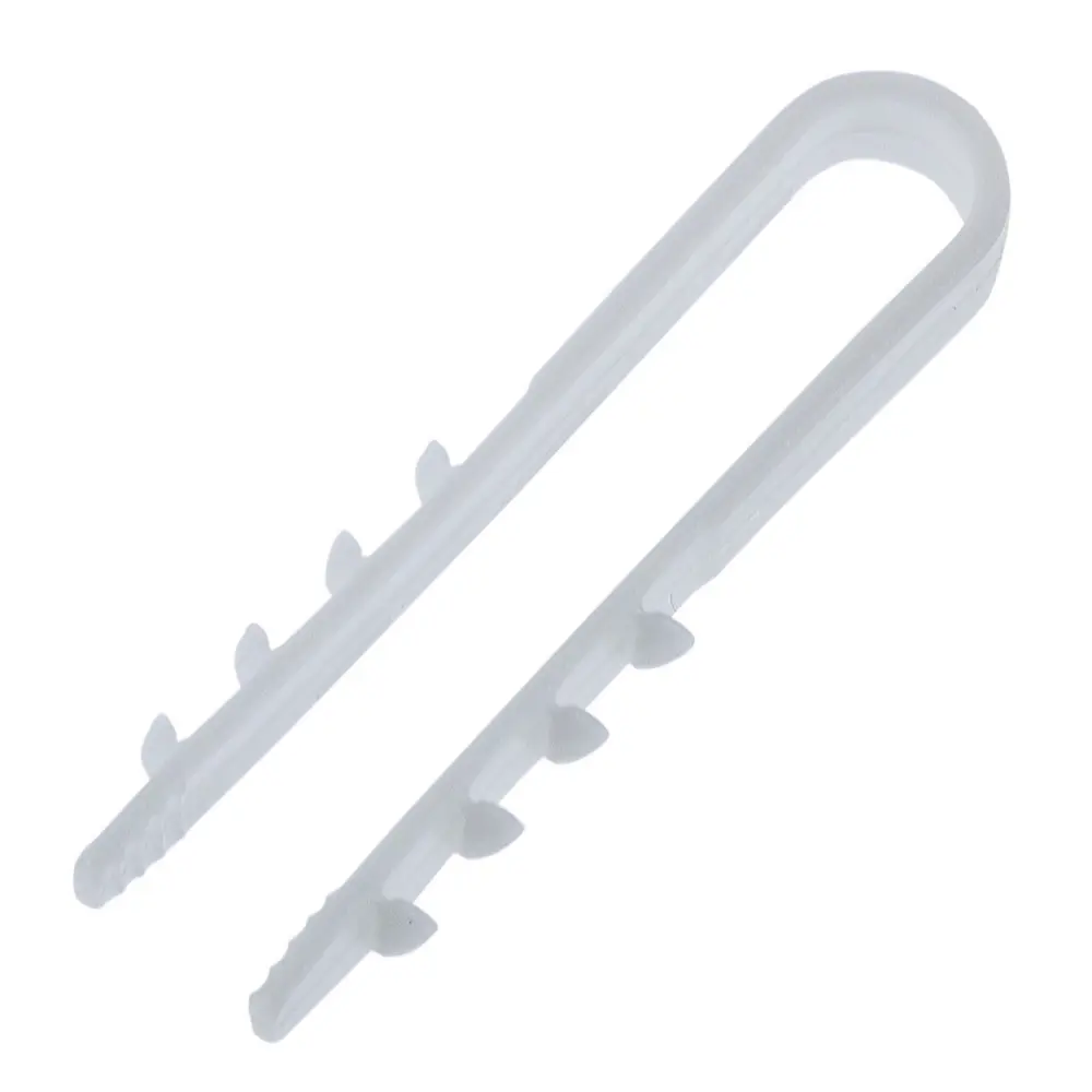 Дюбель-хомут IEK 5x10 мм цвет белый, 100 шт STLM-2019147