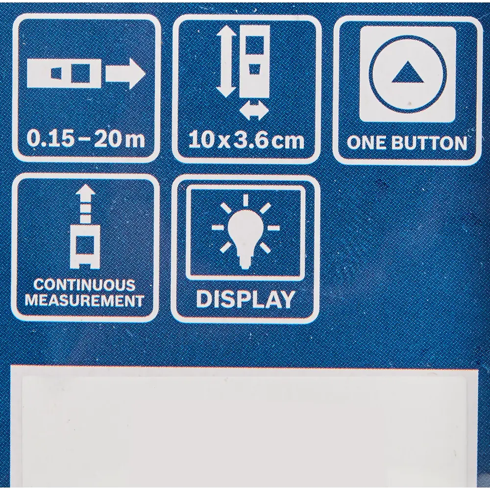 Дальномер лазерный Bosch GLM 20, дальность до 20 м BOSCH PROFESSIONAL STLM-2107789 - Вид №4