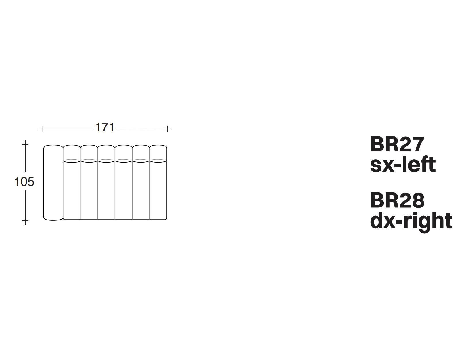 Тканевый диван с шезлонгом VALENTINI Брандо ARCH-00133741 - Вид №5