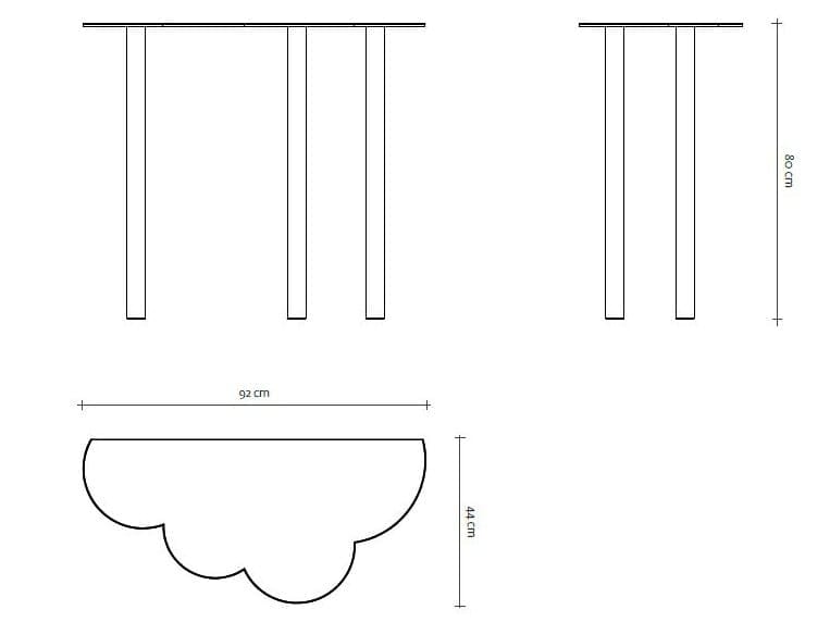 Консоль с облаком altreforme ARCH-00032372 - Вид №3