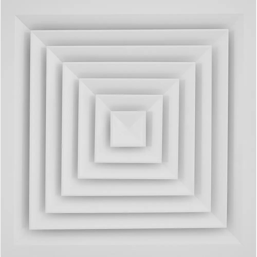 Диффузор вентиляционный Ore ДП4 600x600 мм пластик цвет белый STLM-2061960 - Вид №3