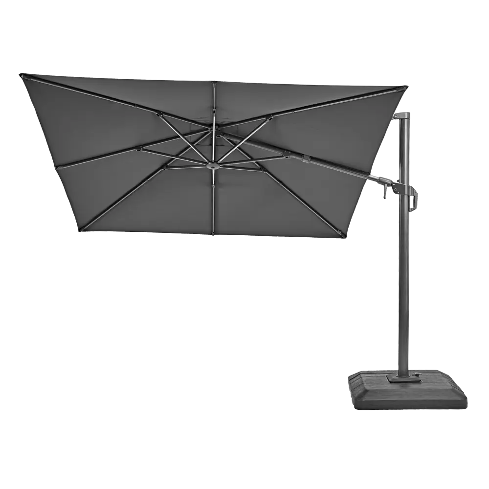 Садовый зонт Naterial 290x258x290 см серый STLM-2068443 - Вид №2