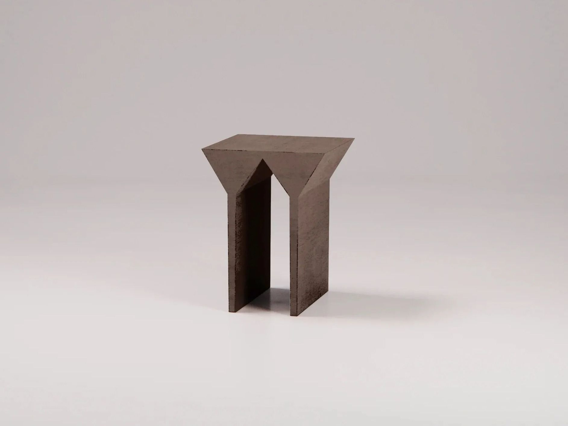 Бетонный журнальный столик Forma&Cemento Abecedario ARCH-00036931