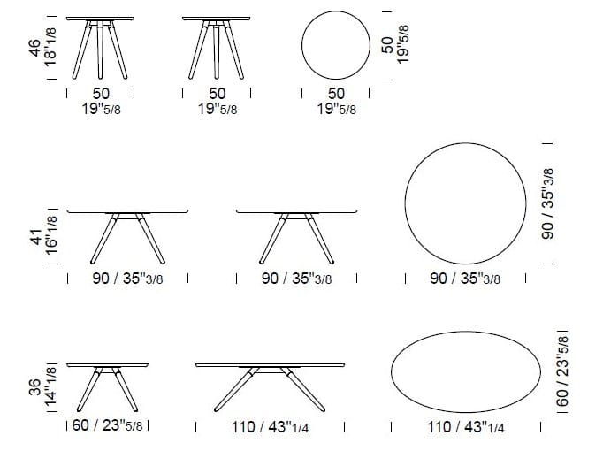 Круглый мраморный журнальный столик Borzalino LIGHT ARCH-00084350 - Вид №5