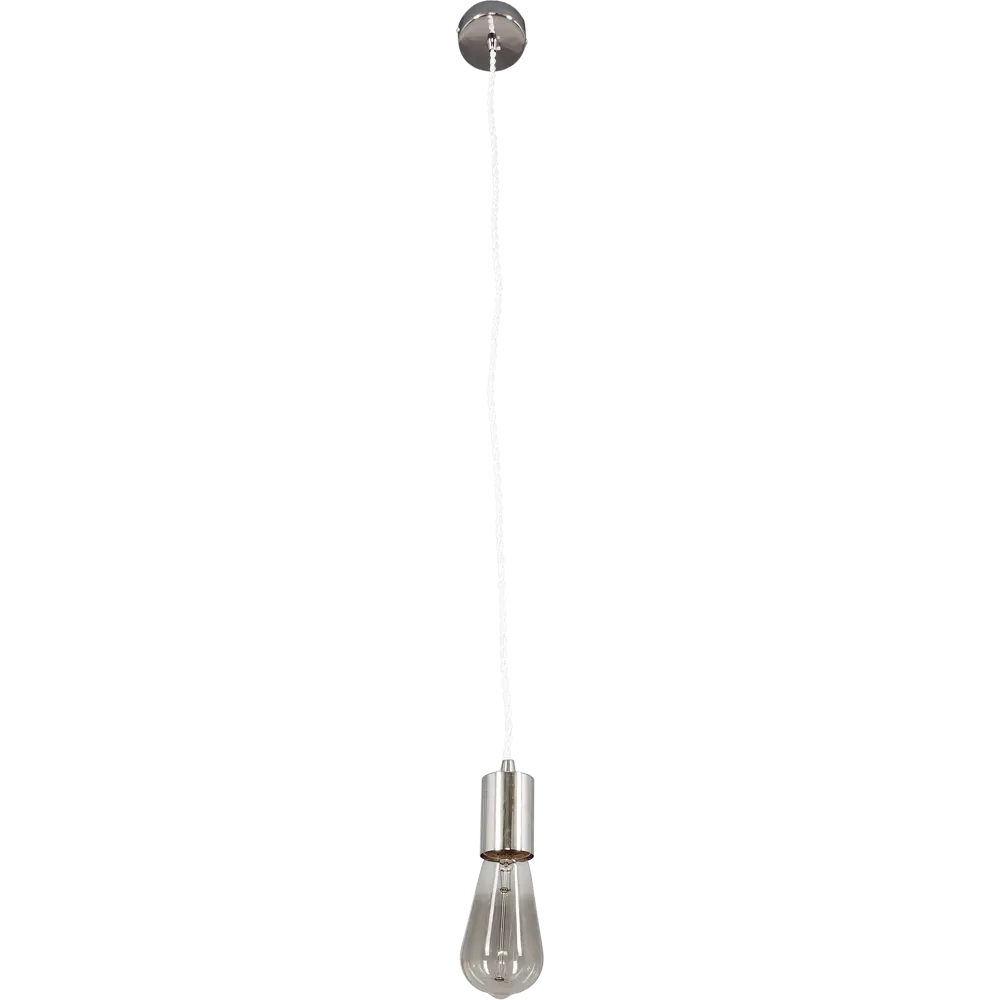 Подвесной светильник, 1хE27х75 Вт, цвет хром ЛАБОРАТОРИЯ СВЕТА "33 ИДЕИ" STLM-2012880