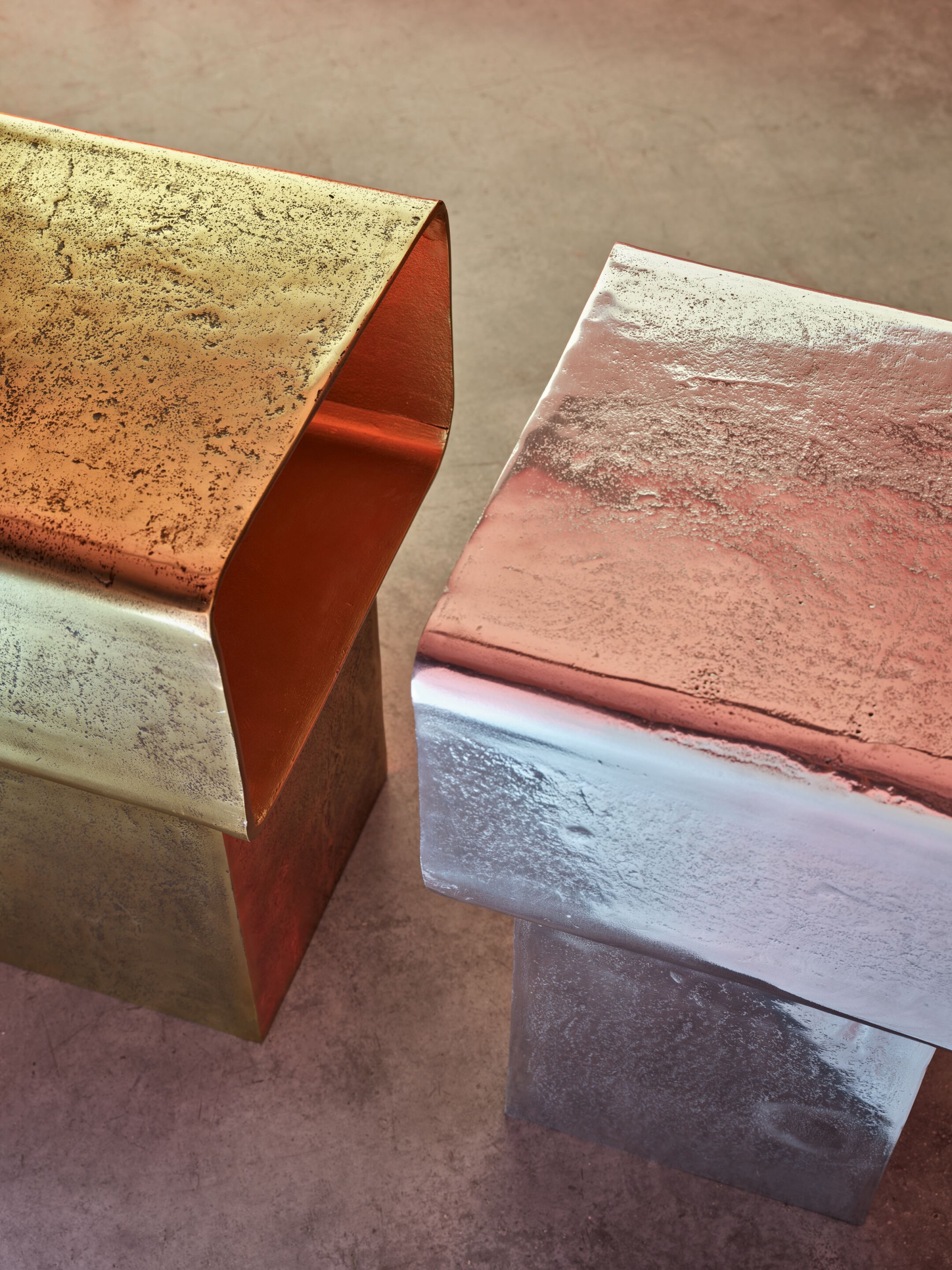 Алюминиевый журнальный столик для гостиной Gervasoni KIRA 43/44/46 ARCH-00043530 - Вид №4