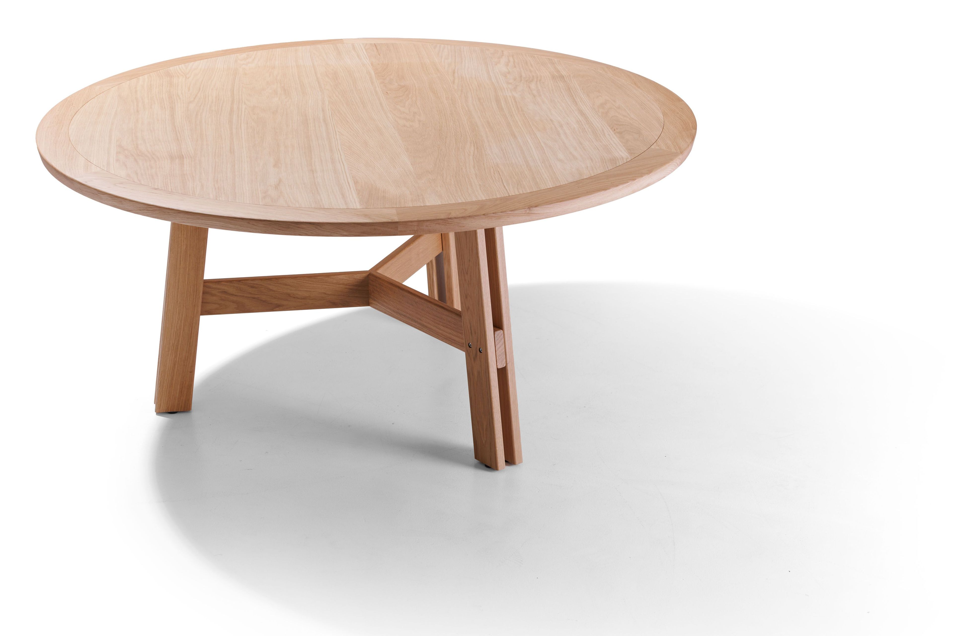 Круглый обеденный стол из массива дерева True Design ZUEL ARCH-00065887 - Вид №3