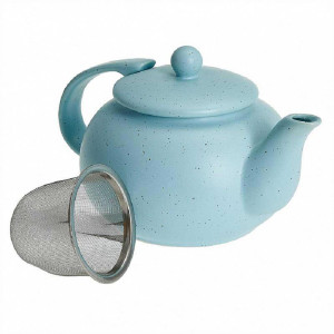 90610429 Заварочный чайник 600 мл керамика цвет голубой STLM-0306801 ROSARIO