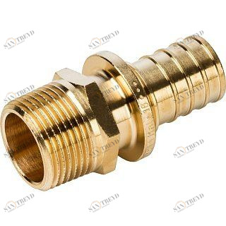 Переходник НР 25x3/4" аксиальный для труб из сшитого полиэтилена STOUT SFA0001002534