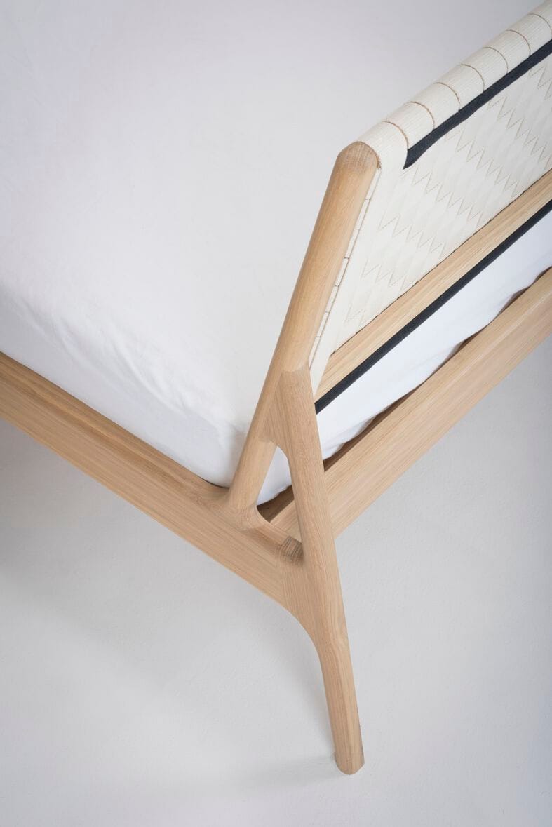 Дубовая двуспальная кровать Gazzda Fawn ARCH-00085993 - Вид №8