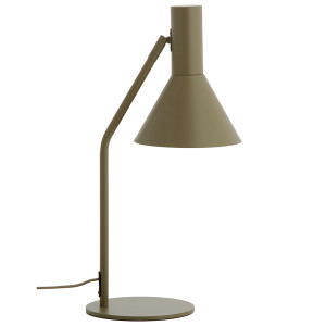123040 Лампа настольная lyss, 50х25хD18 см, оливковая матовая Frandsen