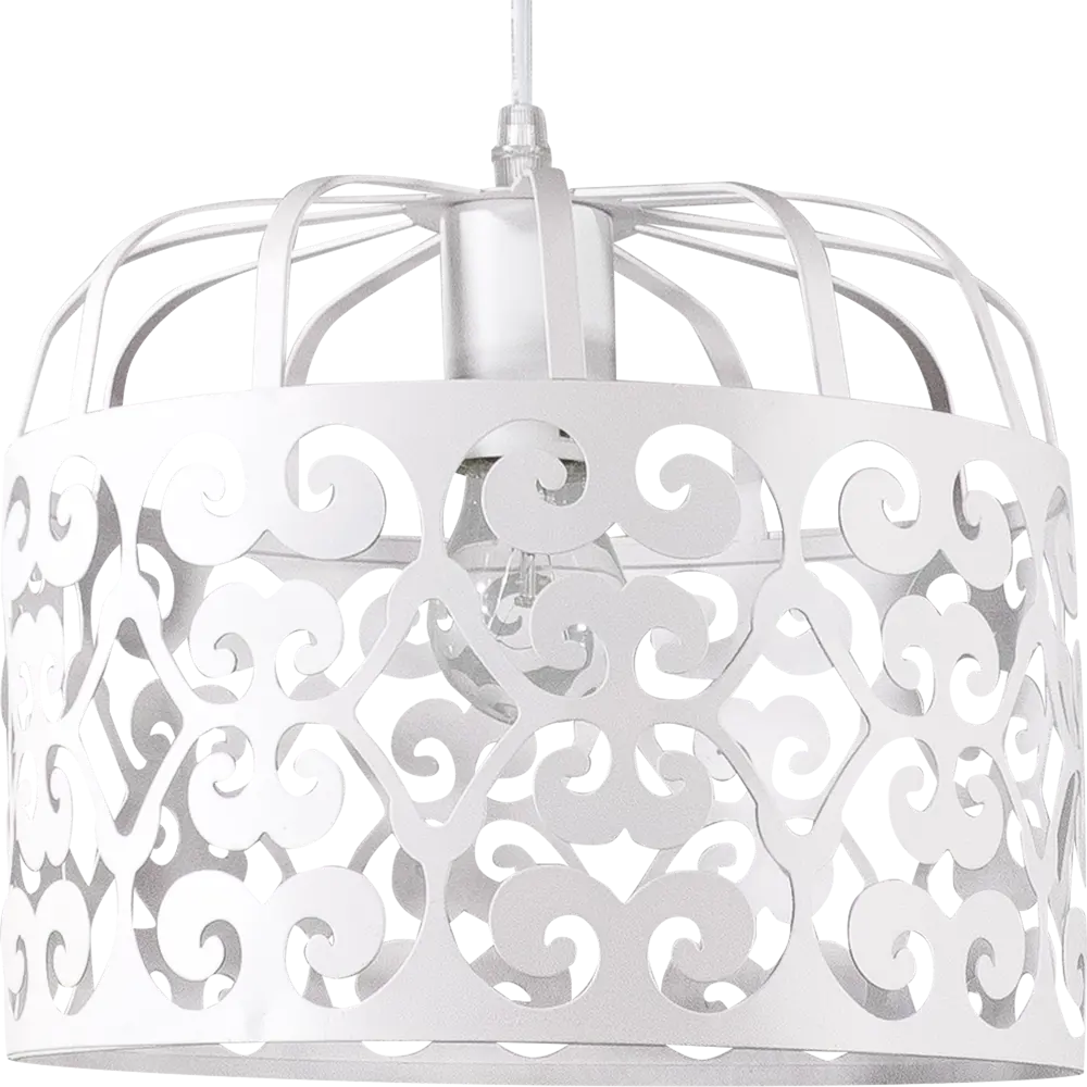 Светильник Charlotte 1xE27x60 Вт, 25 см, цвет белый Toplight STLM-2187737 - Вид №1