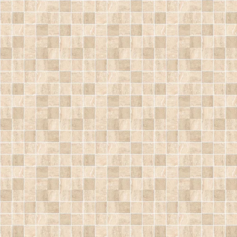 Мозаика керамическая Azori Ascoli Mosaic 30x30 см цвет бежевый STLM-2051423 - Вид №1