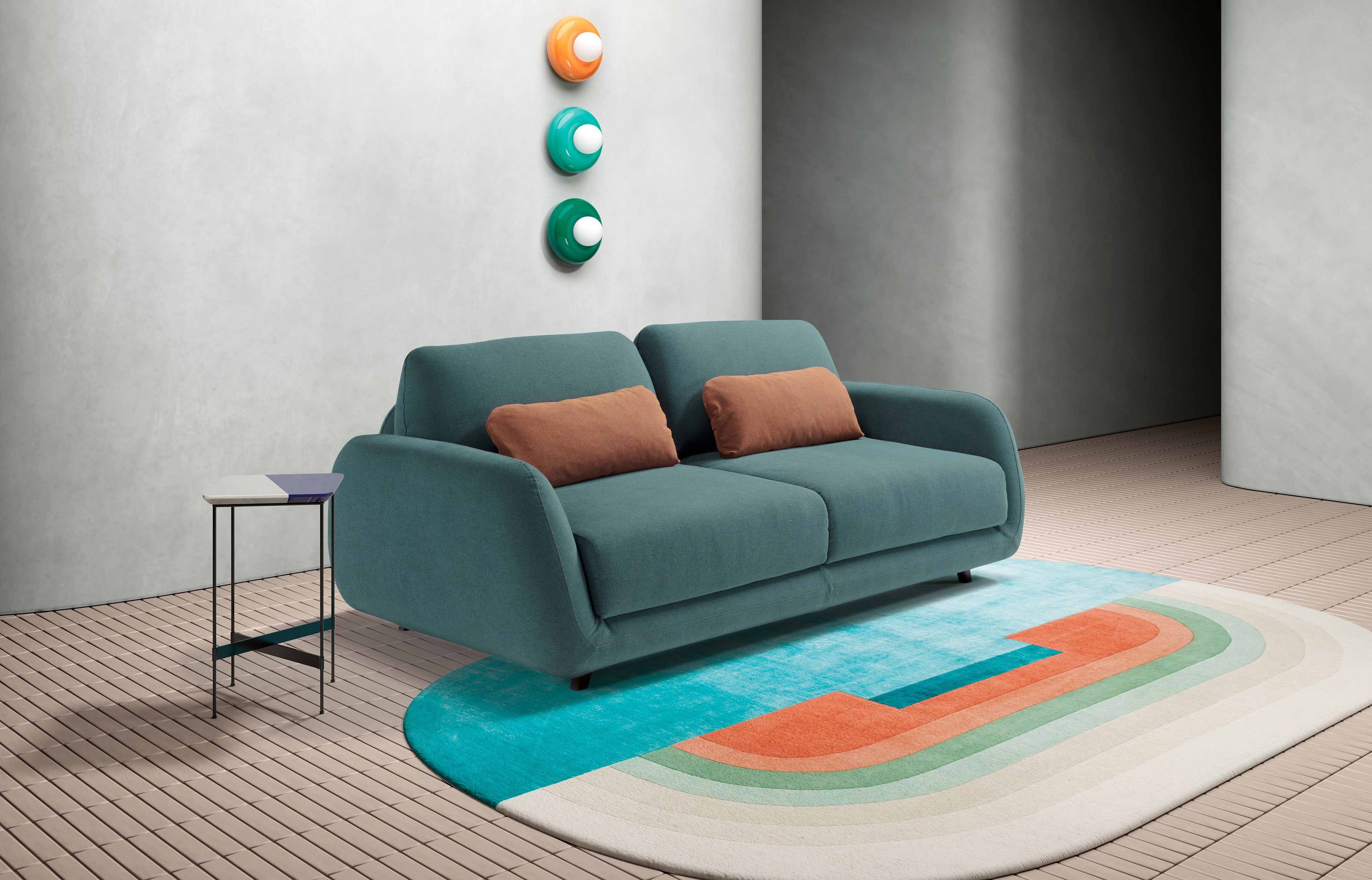 Двуспальный диван-кровать из ткани Dienne Salotti Views II ARCH-00148239 - Вид №3