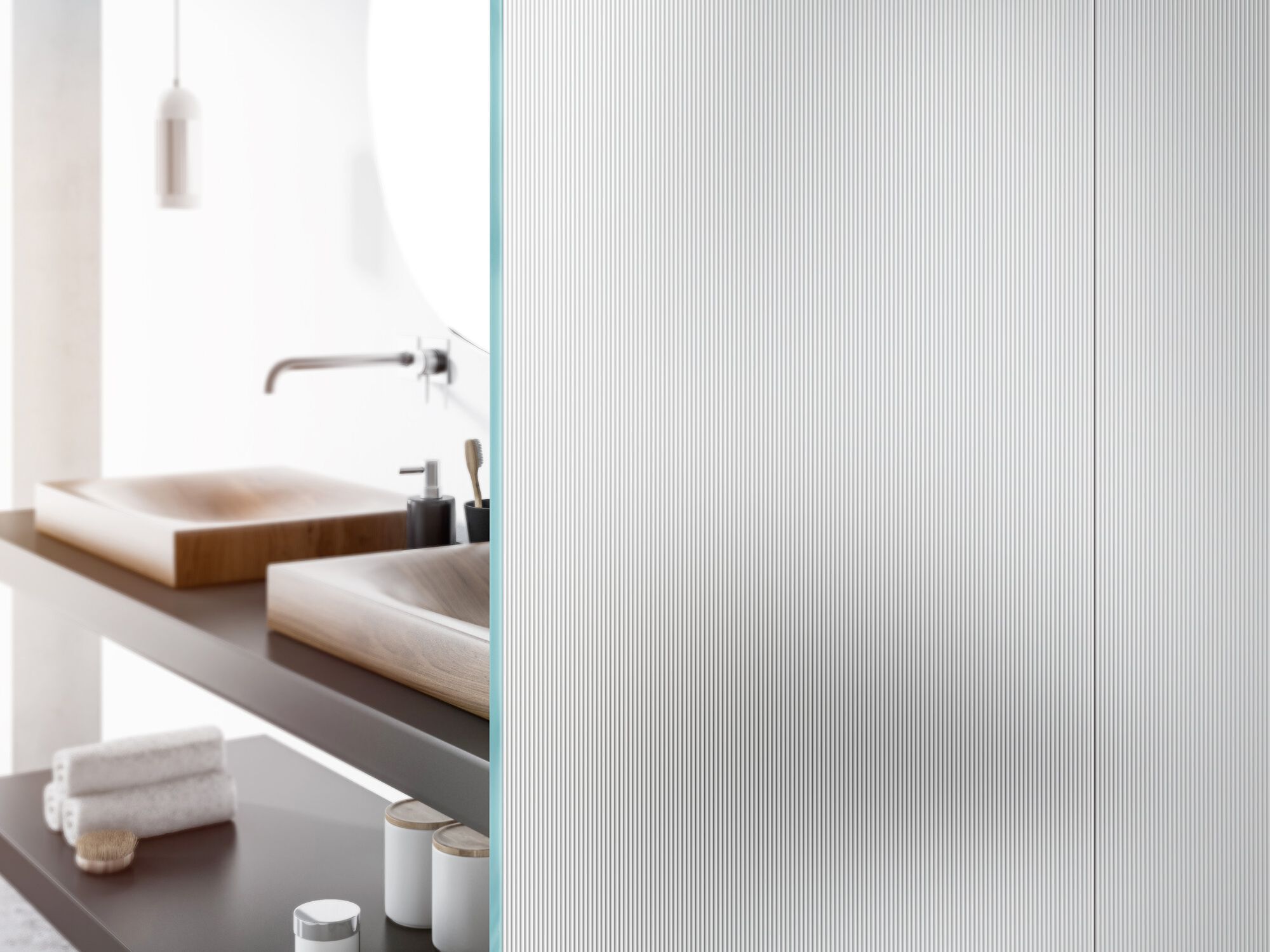 Матовое украшенное стекло Madras® Madras® linear Texturized ARCH-00027959