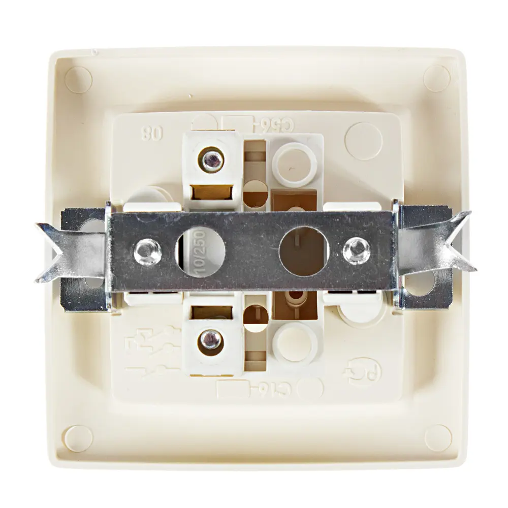 Выключатель Reone 1 клавиша цвет слоновая кость STLM-2200041 - Вид №2